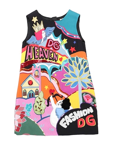 DOLCE&GABBANA Dress Sky blue 100% Viscose