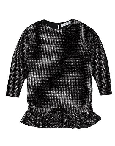 PHILOSOPHY di LORENZO SERAFINI Dress Black 91% Polyamide, 5% Elastane, 4% Metallic fiber, Cotton