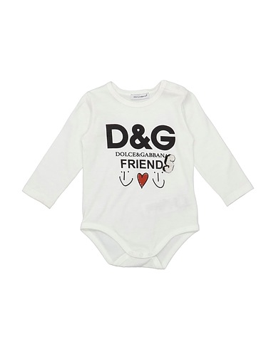 DOLCE&GABBANA T-shirt White 100% Cotton, Wool, Polyester, Acrylic, Polypropylene