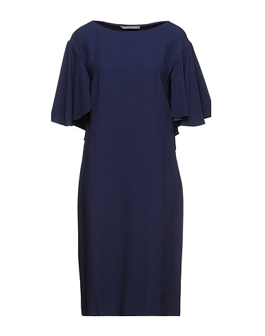 ALBERTA FERRETTI Vestito midi Blu notte 74% Acetato, 26% Viscosa