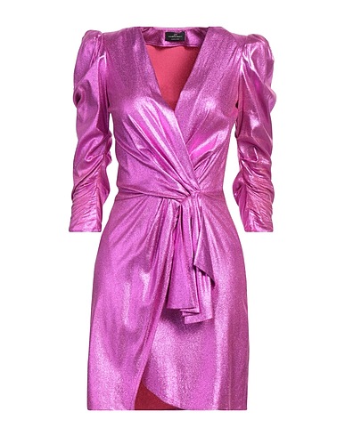 ELISABETTA FRANCHI Short dress Fuchsia 100% Viscose