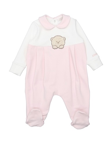 LE BEBÉ Baby jumpsuit  White 94% Cotton, 6% Elastane