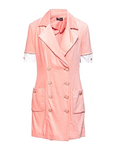 ELISABETTA FRANCHI Blazer dress Pink 52% Viscose, 32% Cotton, 16% Modal