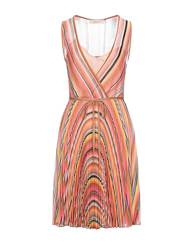 JUCCA Midi dress Sand 60% Viscose, 33% Polyester, 5% Polyamide, 2% Metallic fiber