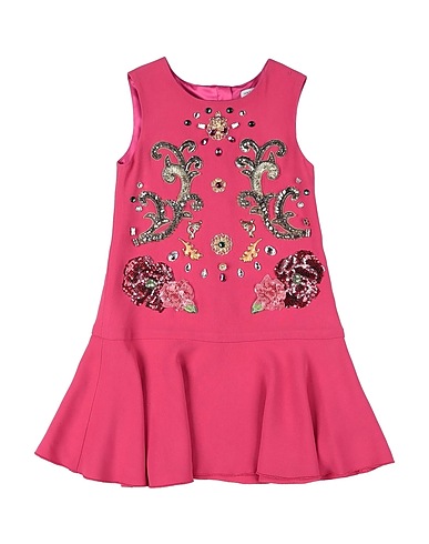 DOLCE&GABBANA Dress Fuchsia 51% Viscose, 46% Acetate, 3% Elastane