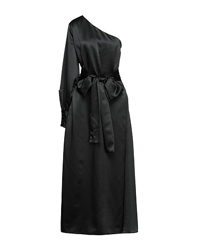 BRIAN DALES Long dress Black 100% Polyester