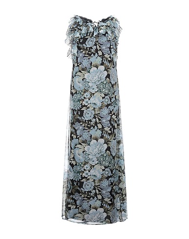 P.A.R.O.S.H. Long dress Light grey 100% Polyester