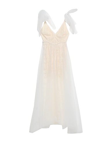 ANIYE BY Long dress Ivory 54% Polyamide, 46% Cotton