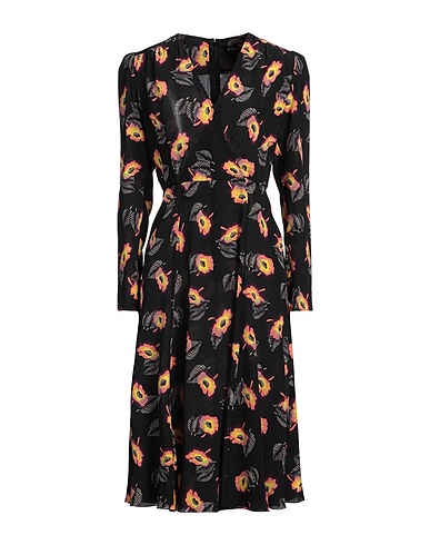ETRO Midi dress Black 100% Silk