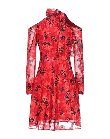 PATRIZIA PEPE SERA Short dress Red 100% Polyester