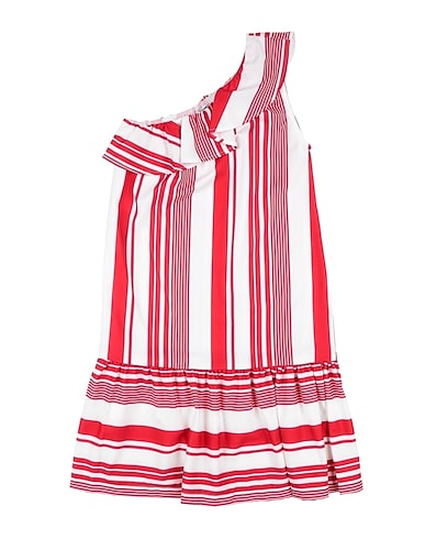 GAIALUNA Dress Red 50% Viscose, 25% Rayon, 20% Nylon, 5% Elastane