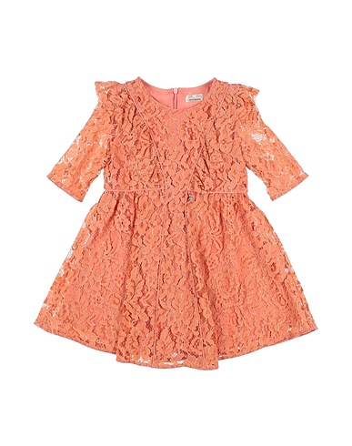 ELISABETTA FRANCHI Robe Saumon 65% Polyamide, 33% Viscose, 2% Lyocell