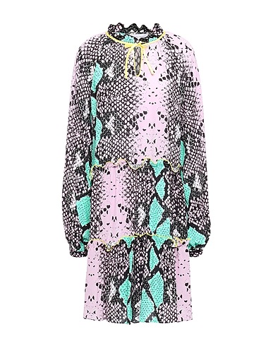 STELLA JEAN Short dress Pink 100% Viscose, Polyester