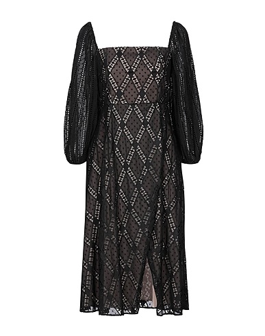 ALICE + OLIVIA Midi dress Black 100% Polyester