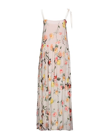 SEMICOUTURE Long dress Light grey 100% Viscose