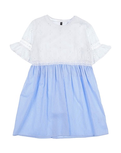 MANILA GRACE Kleid Weiß 100% Baumwolle, Elastische Fasern