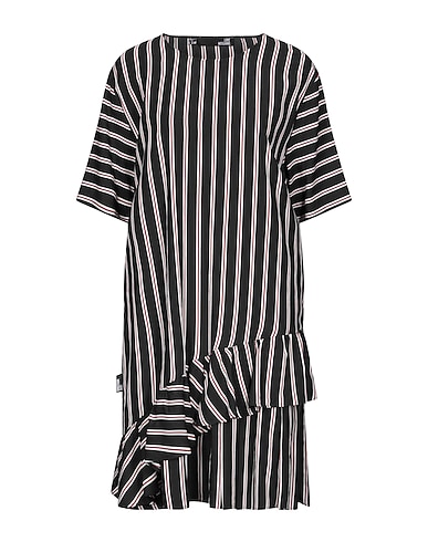 LOVE MOSCHINO Midi dress Black 89% Viscose, 11% Polyamide