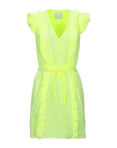 GAëLLE Paris Sheath dress Yellow 100% Polyester