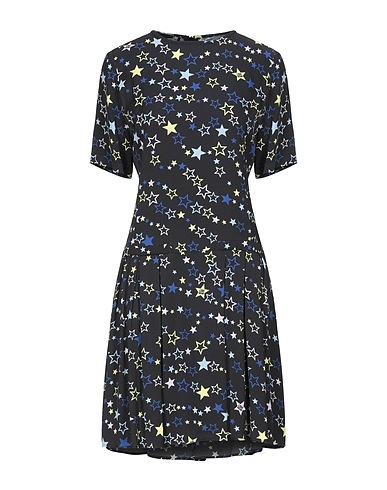 LOVE MOSCHINO Pleated dress Black 100% Viscose