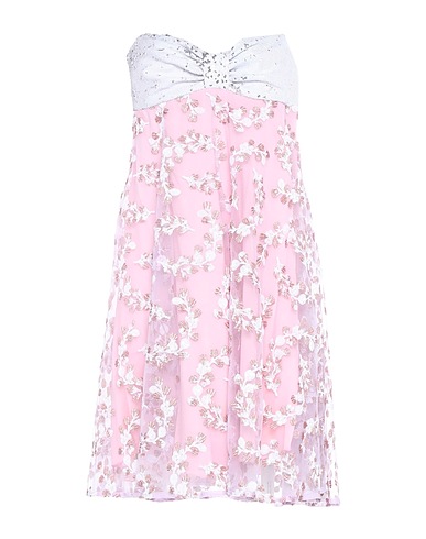 BE BLUMARINE Vestito midi Rosa 100% Poliammide, Poliestere