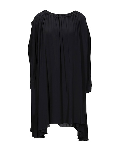 GRIFONI Vestito corto Nero 69% Acetato, 31% Seta