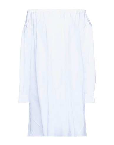 GRIFONI Kurzes Kleid Weiß 69% Acetat, 31% Seide