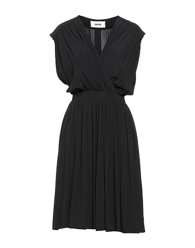 GRIFONI Vestito midi Nero 69% Acetato, 31% Seta