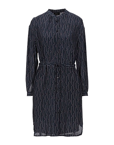 OTTOD'AME Shirt dress Midnight blue 100% Viscose