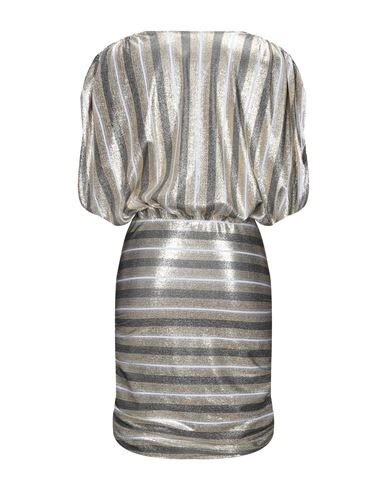 Space Simona Corsellini Short Dresses In Gold