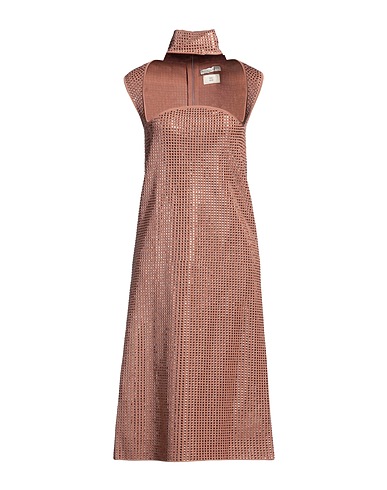 BOTTEGA VENETA Elegant dress Blush 77% Viscose, 16% Polyester, 6% Polyamide, 1% Elastane, Glass