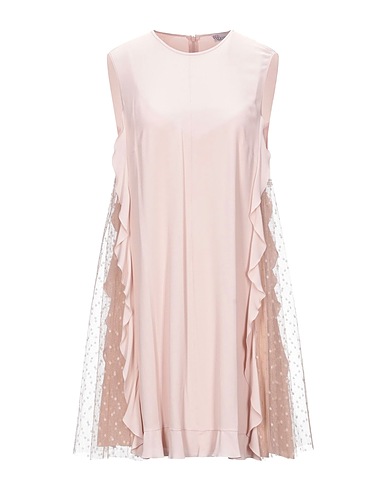 REDValentino Short dress Pink 65% Acetate, 35% Silk, Polyester
