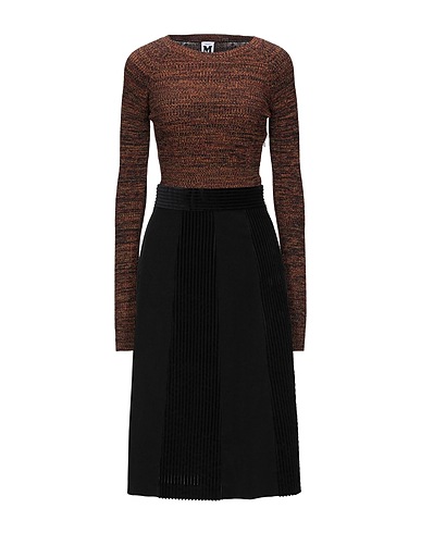 M MISSONI Midi dress Marigold 44% Wool, 34% Cotton, 20% Polyamide, 2% Elastane
