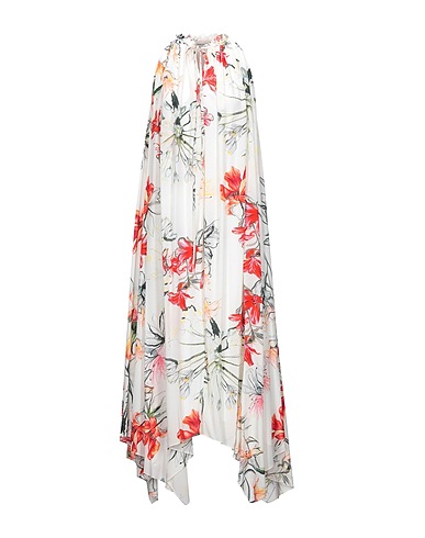 ZOOM ALEXANDER MCQUEEN - Robe en soie