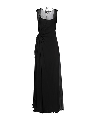 ALBERTA FERRETTI Vestito in Seta Nero 100% Seta