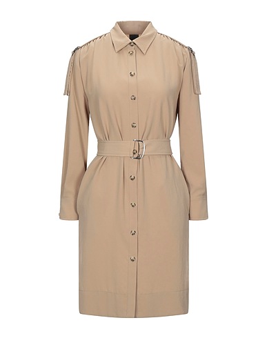 PINKO Office dress Khaki 100% Polyester