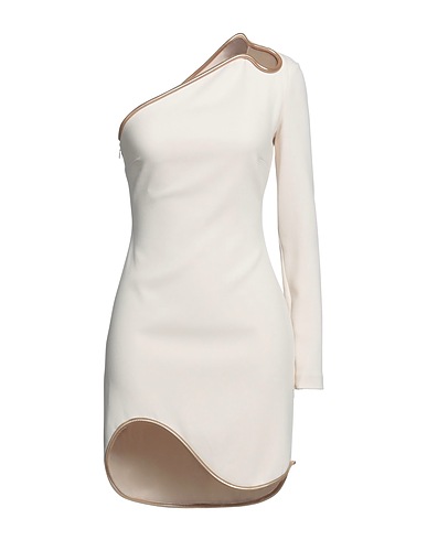 STELLA McCARTNEY Elegant dress Beige 52% Viscose, 45% Acetate, 3% Elastane