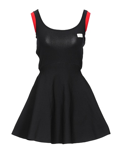 GCDS Short dress Black 100% Polyamide