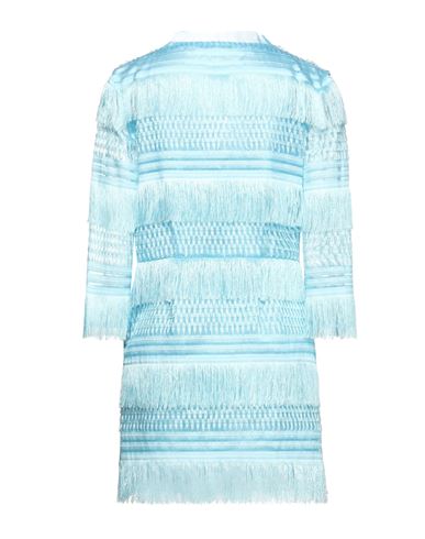 Alberta Ferretti Short Dresses In Azure