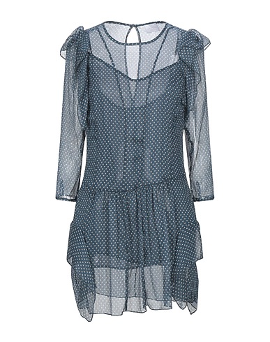 MERCI ITALIA Short dress Deep teal 100% Polyester