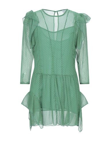 Merci Italia Woman Mini Dress Green Size 6 Polyester
