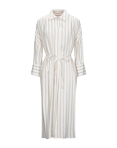 LIVIANA CONTI Midi dress Ivory 100% Viscose