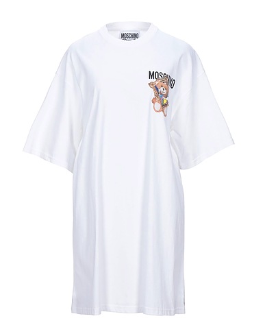 MOSCHINO Short dress COUTURE White 100% Cotton
