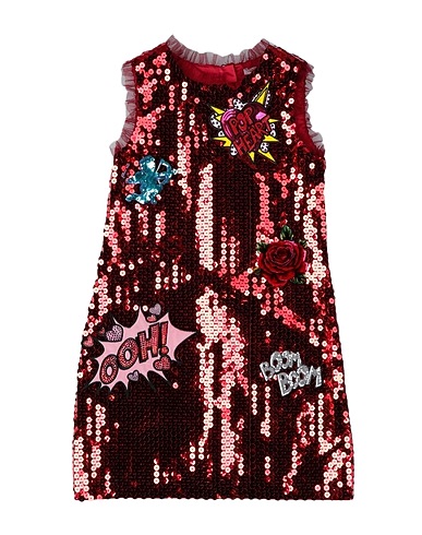 DOLCE&GABBANA Dress Red 80% Polyester, 20% Polyamide