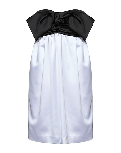 JIJIL Short dress White 97% Cotton, 3% Elastane, Acetate, Polybutylene