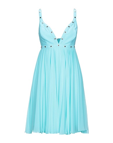 MARCIANO by GUESS Pleated dress Turquoise 100% Polyester