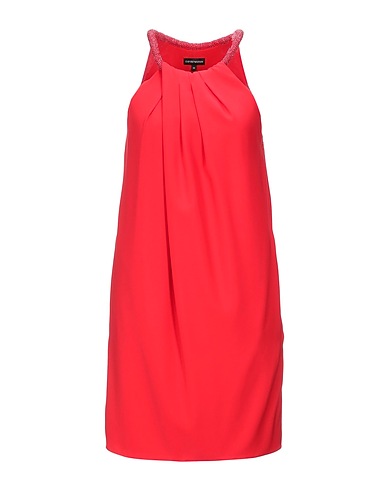 EMPORIO ARMANI Short dress Red 100% Polyester