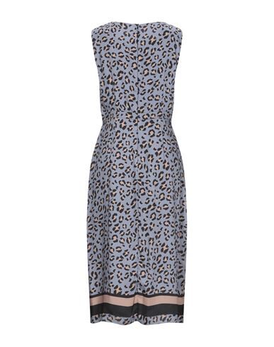 Seventy Sergio Tegon 10 Collection Midi Dresses In Grey