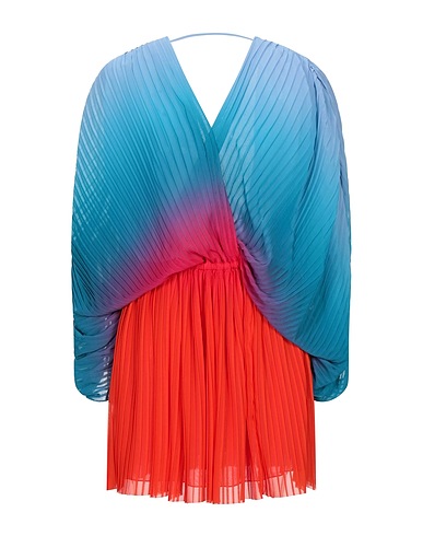 SIMONA CORSELLINI Short dress Sky blue 100% Polyester