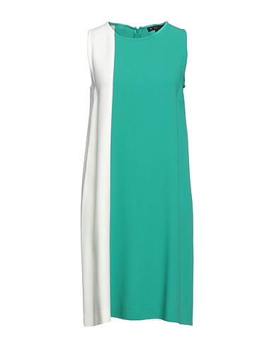 ANTONELLI Short dress Green 70% Viscose, 26% Acetate, 4% Elastane