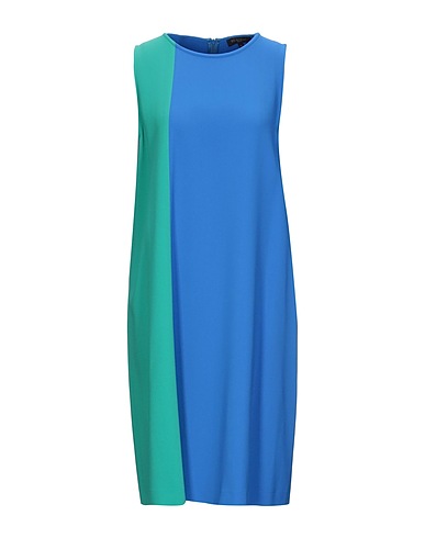 ANTONELLI Short dress Azure 70% Viscose, 26% Acetate, 4% Elastane